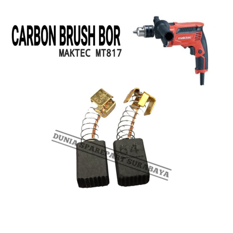 Carbon Brush Mesin Bor Maktec MT817