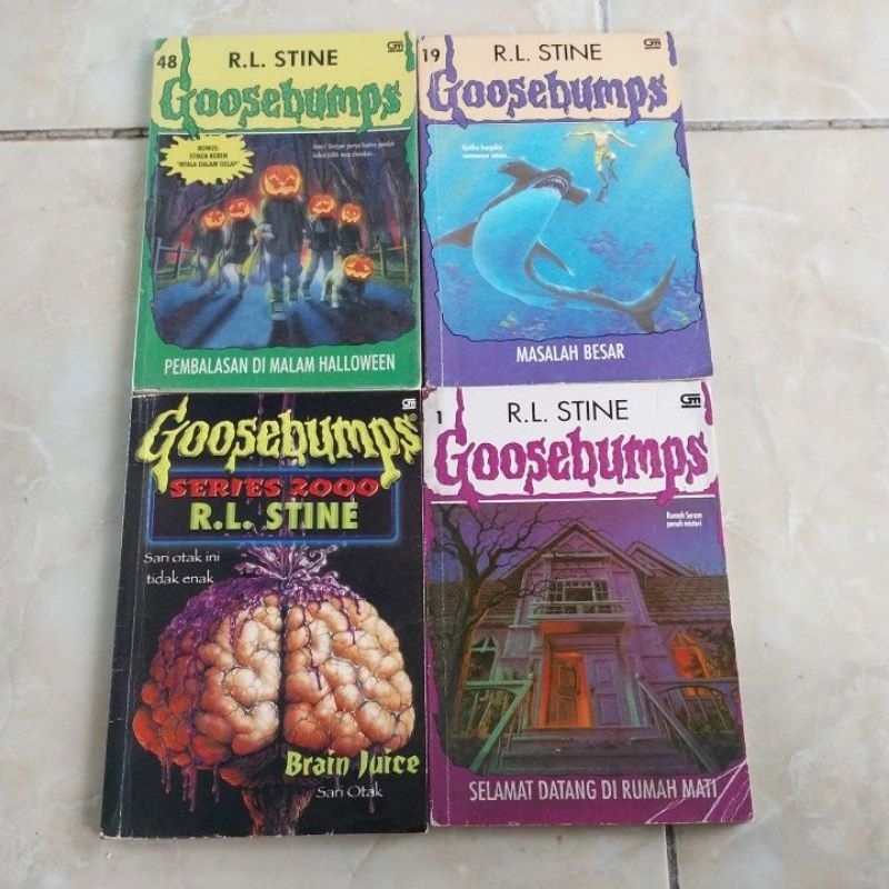 Goosebumps by RL Stine