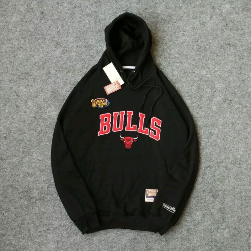 Hoodie BULLS Bordir Premium Full Tag - Jaket Hoodie bulls Kekinian