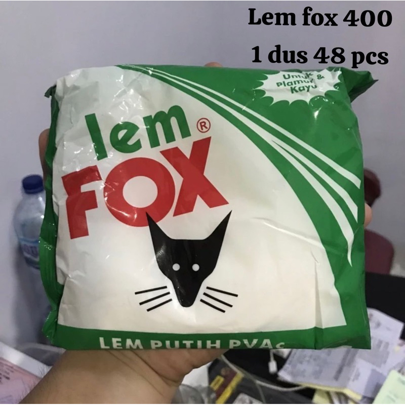 

Lem Fox Putih 400 gr 1 Dus isi 48 pcs
