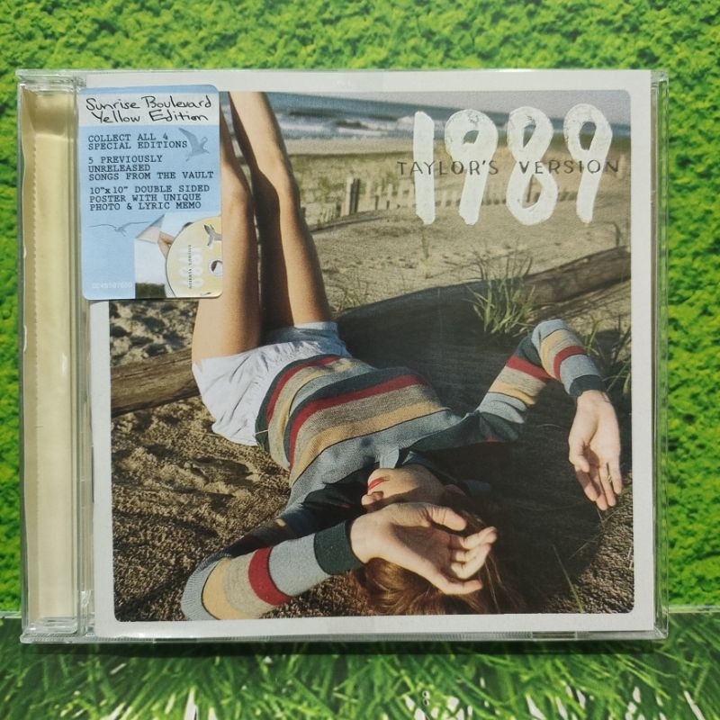 Cd Taylor Swift 1989 Taylor's Version (Yellow Edition)Cd Taylor Swift 1989 Taylor's Version Original