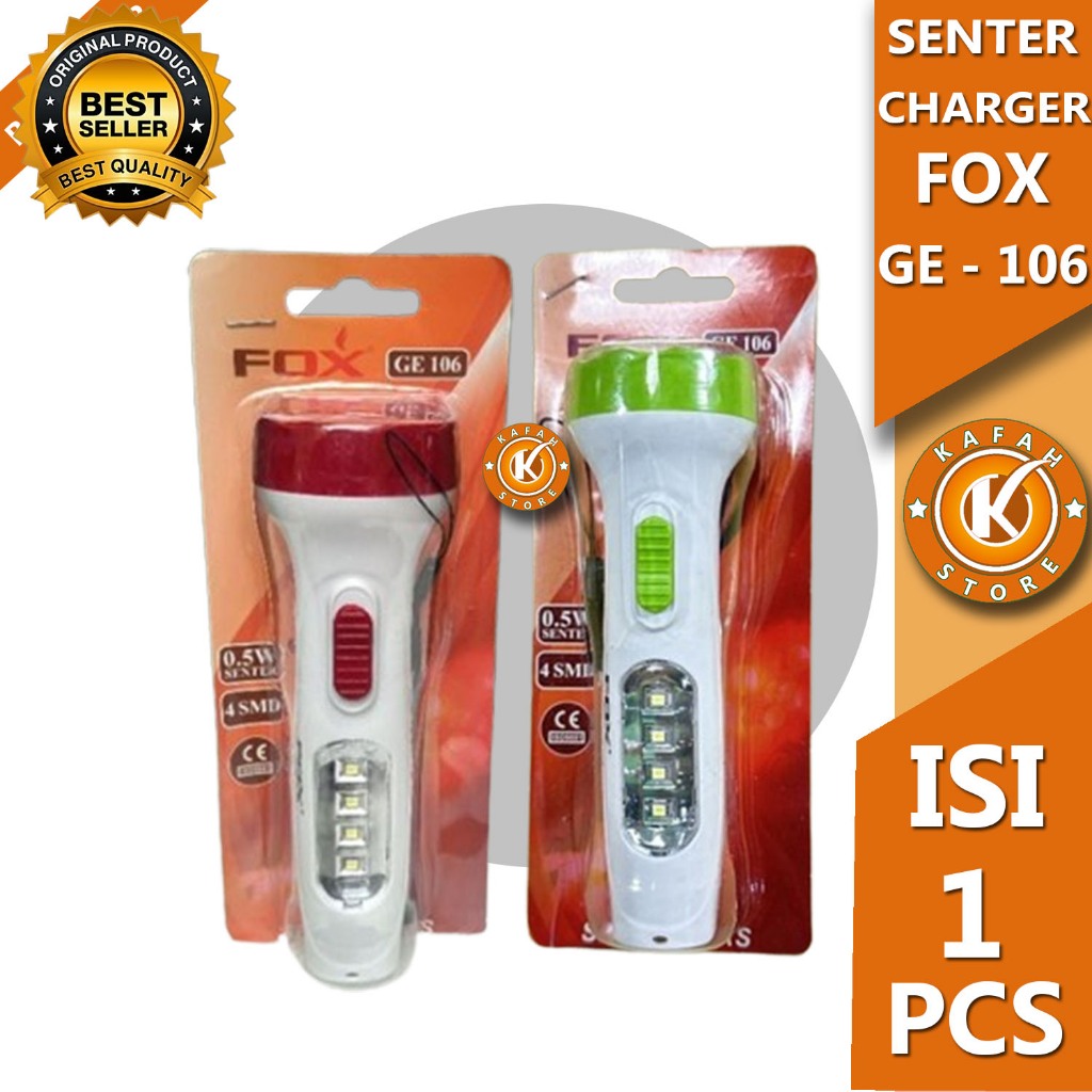 SENTER CAS/CHARGER FOX GE - 106  KAFAH STORE