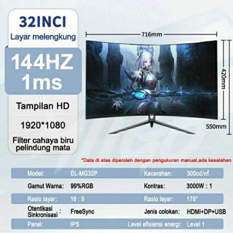 MiigoMonitor32inci(preloved)