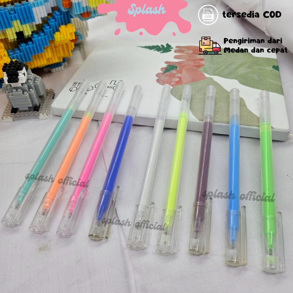 

Pulpen Gel Warna Warni Pulpen Gel 0.5 mm Pulpen Gel Lucu Pulpen Gel Aesthetic Pen Gel Warna Warni Pen Gel 0.5 mm
