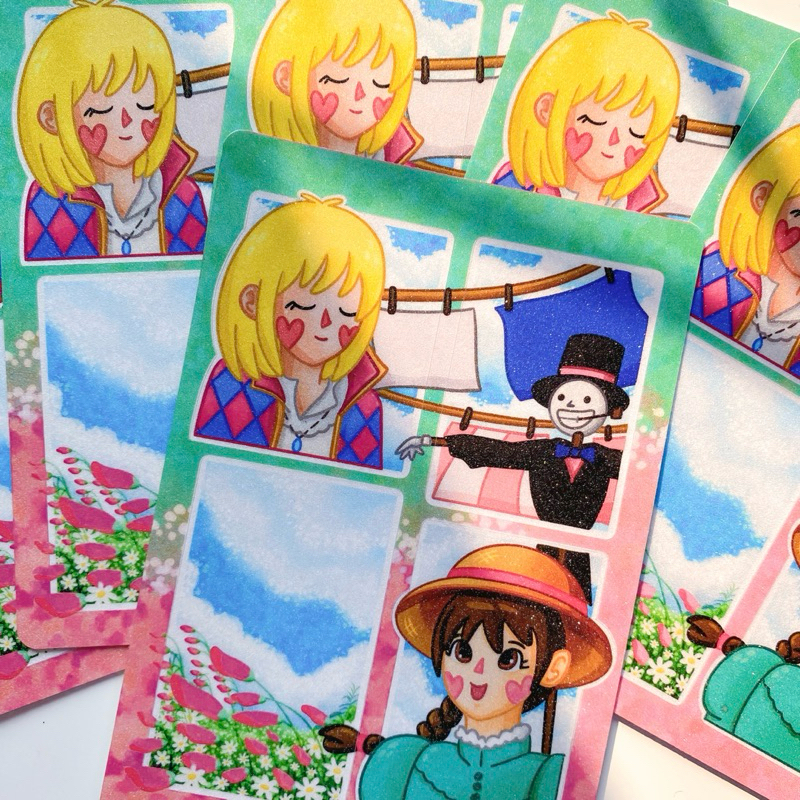 

[Sticker Howl’s Moving Castle] Kiss Cut