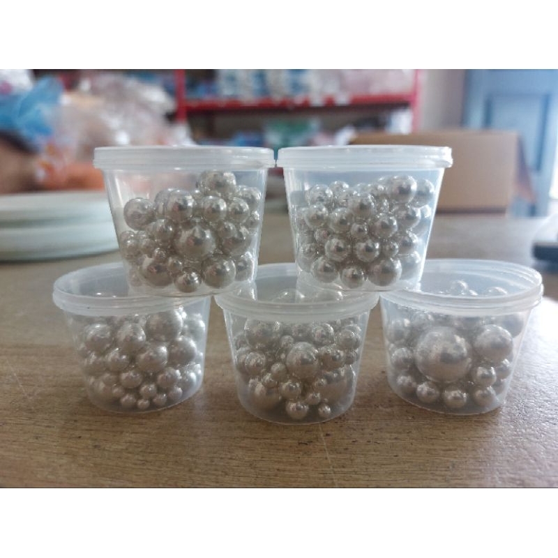 

Sprinkle Silver Mix Size ±20gr