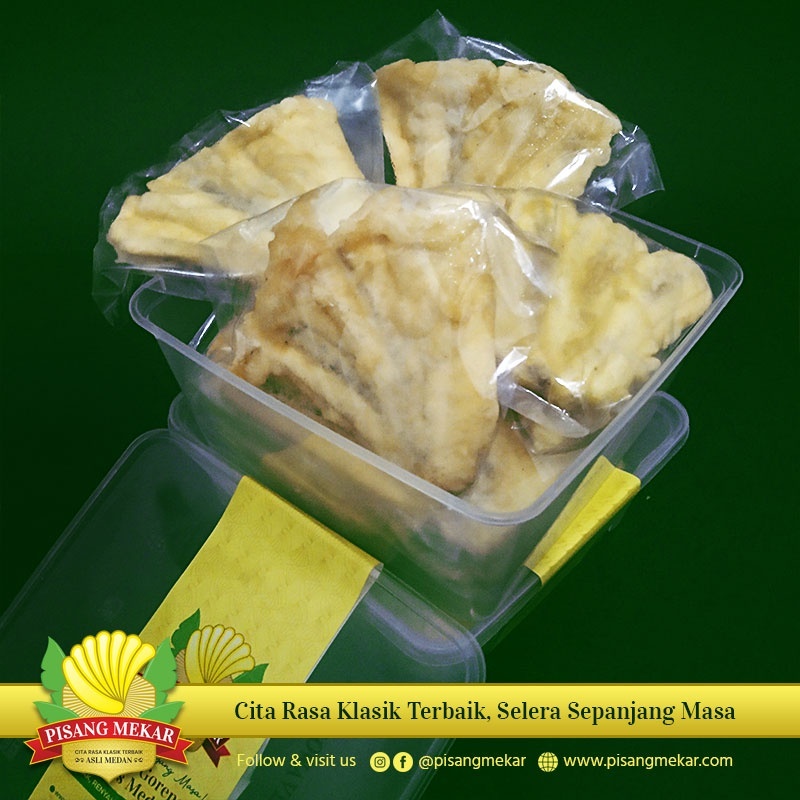 

Pisang Goreng Kepok Kuning Kipas Enak Halal Gurih Setengah Matang Beku Makanan Frozen Food