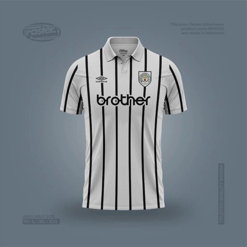 Jersey Santai // Jersey Vintage // Manchester City // Brother