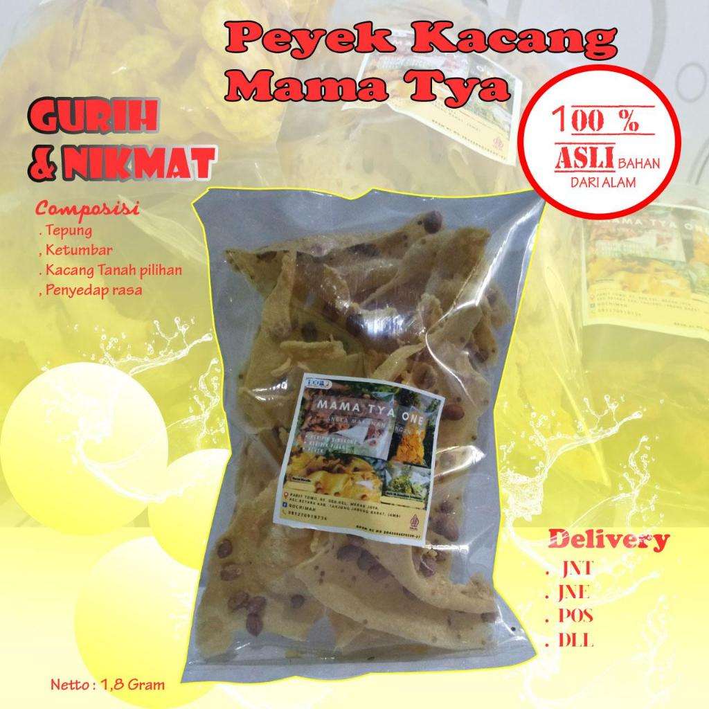 

PEYEK KACANG TANAH GURIH 180 GRAM