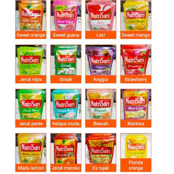 

NEW NutriSari 1rtg 1sachet