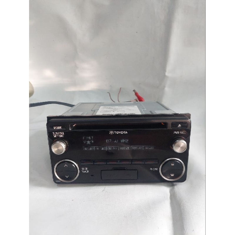 head unit original toyota bluetoth