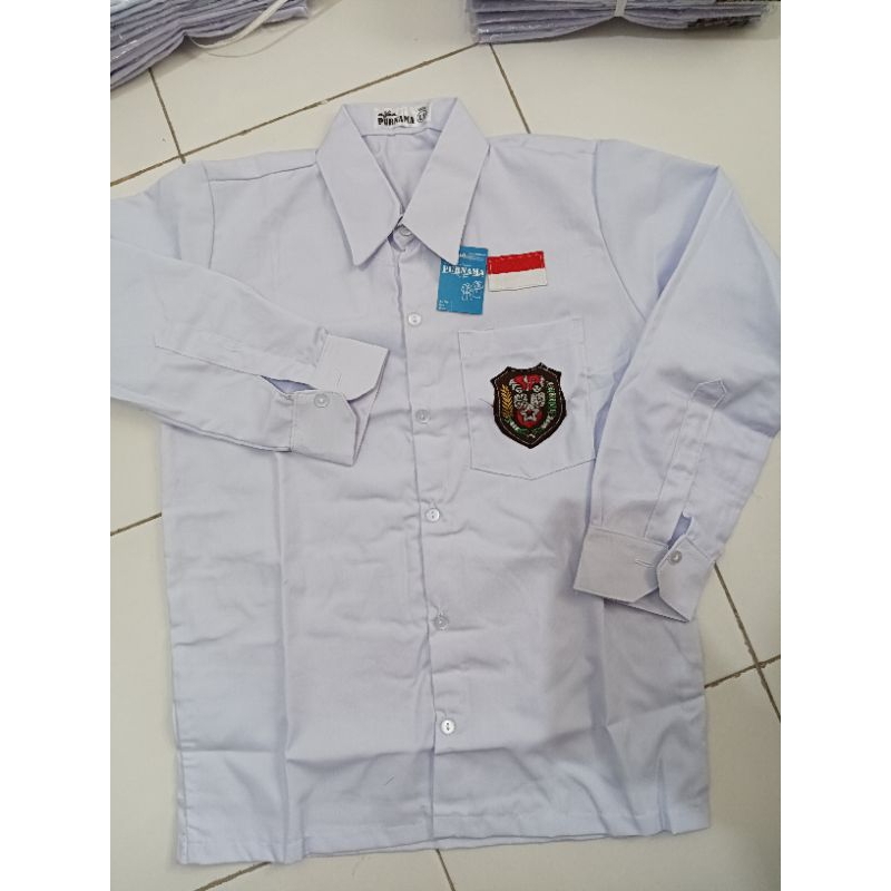 seragam sd lengan panjang purnama