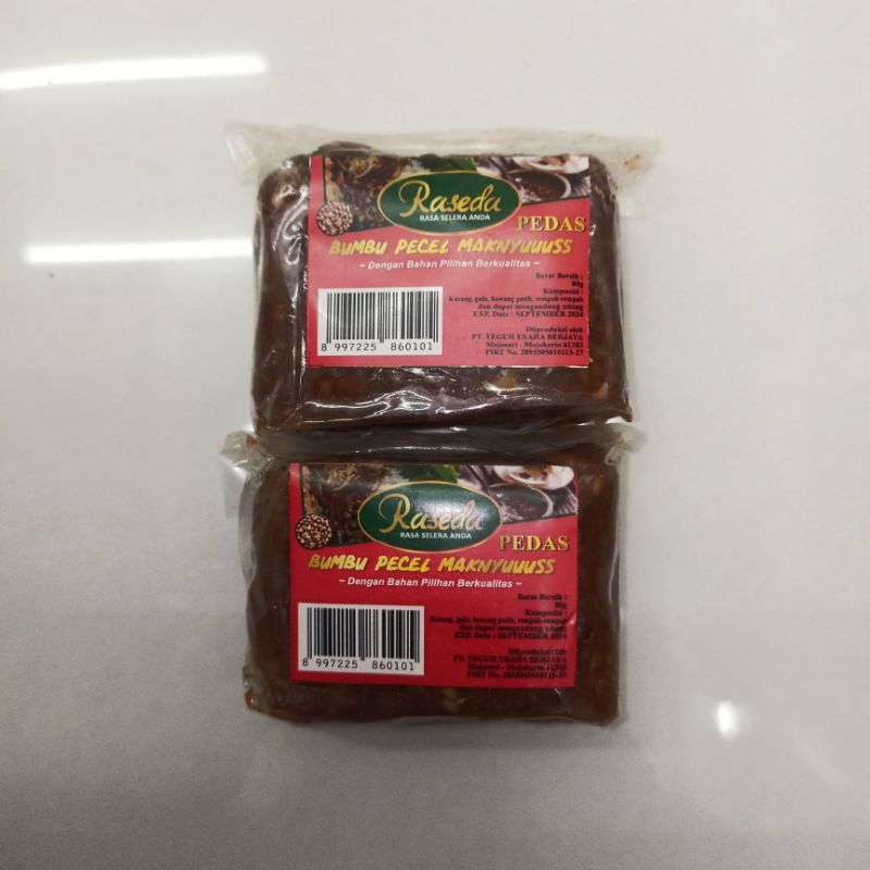 

Raseda Bumbu Pecel Pedas Maknyuuuss 80Gr