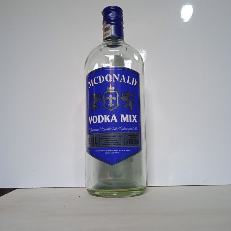 botol kaca kosong 1 liter botol,