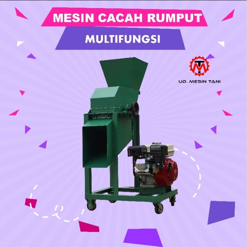 MESIN PENCACAH COPER RUMPUT MULTIFUNGSI MINI MURAH