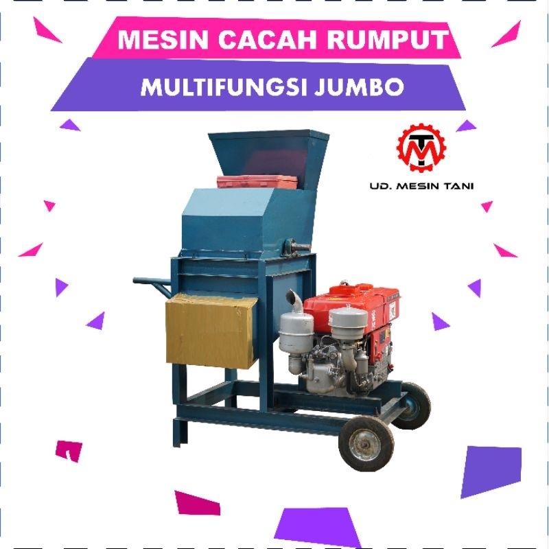Mesin Chopper Rumput Multifungsi ( JUMBO )