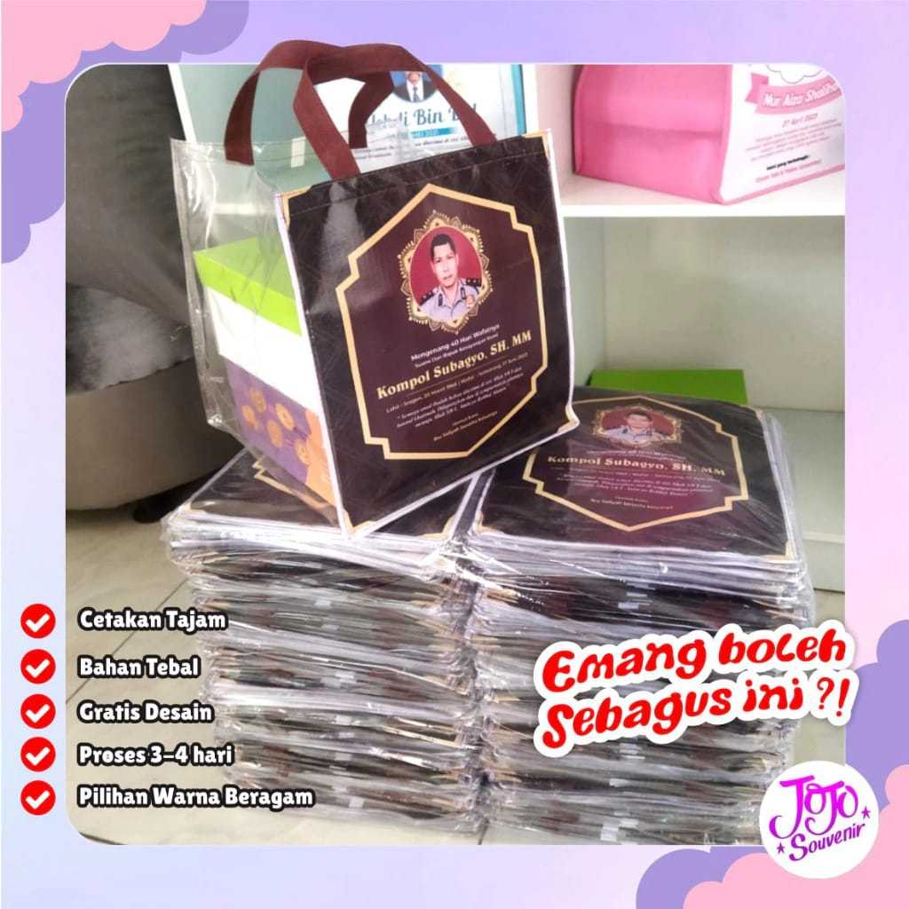 

Tas Mika Transparan Custom Aqiqah / Kirim Doa / Ulang Tahun / Ultah / Box Mika Transparan / Totebag Mika