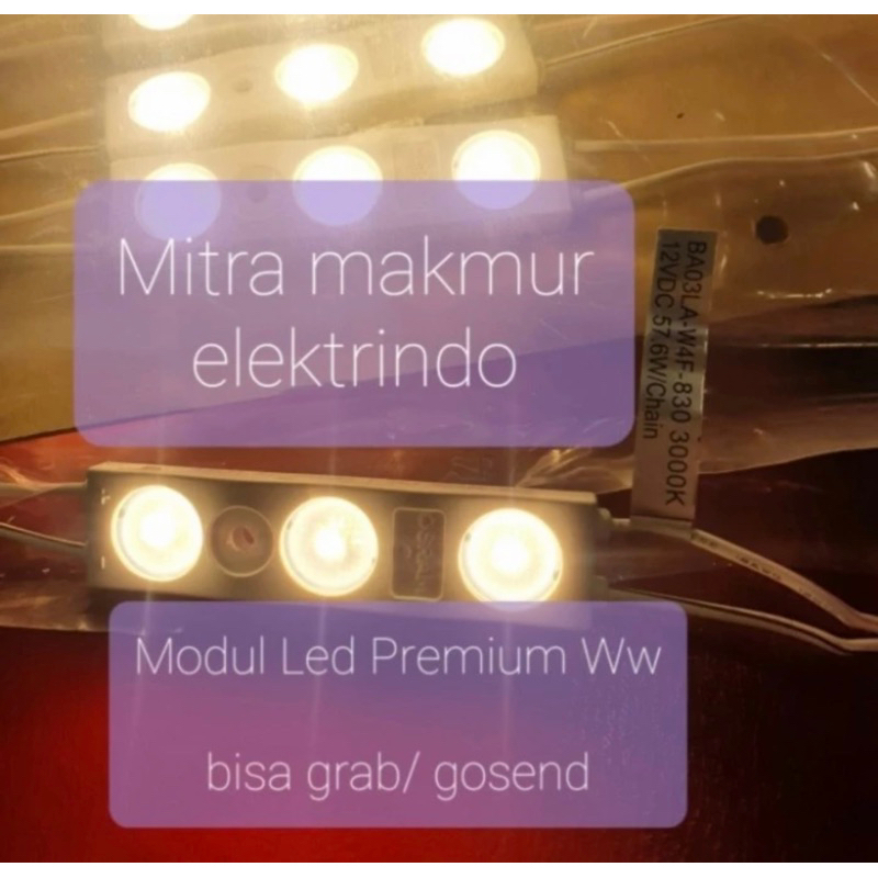 led strip modul 5meter outdoor osram 830 / led module osram 12v ww 5m