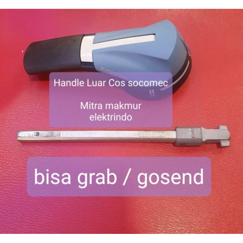 handle luar cos socomec / part external handle cos sircover socomec