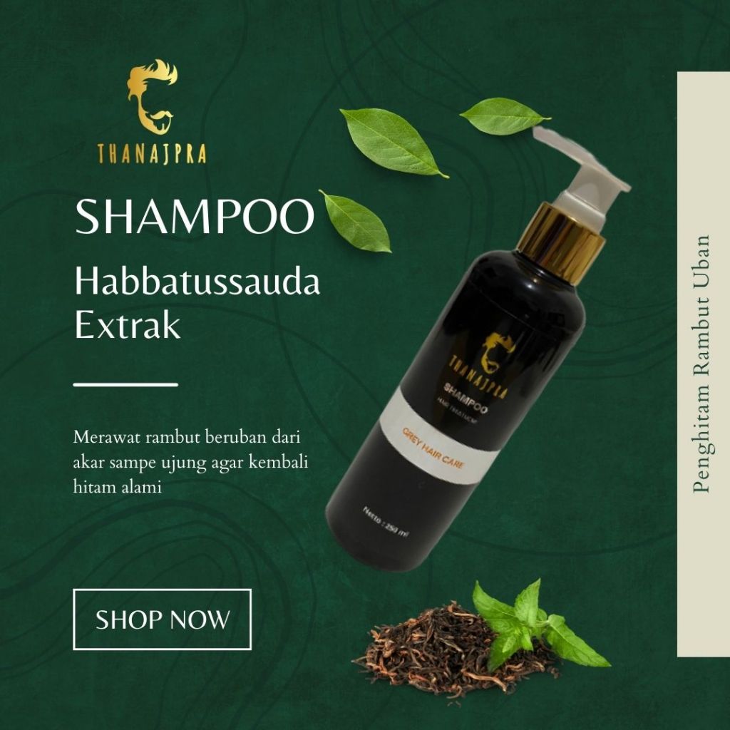 Shampo Untuk Rambut Rontok Parah dan Ketombe Penghilang Uban Pemanjang Rambut Penyubur Rambut Kering