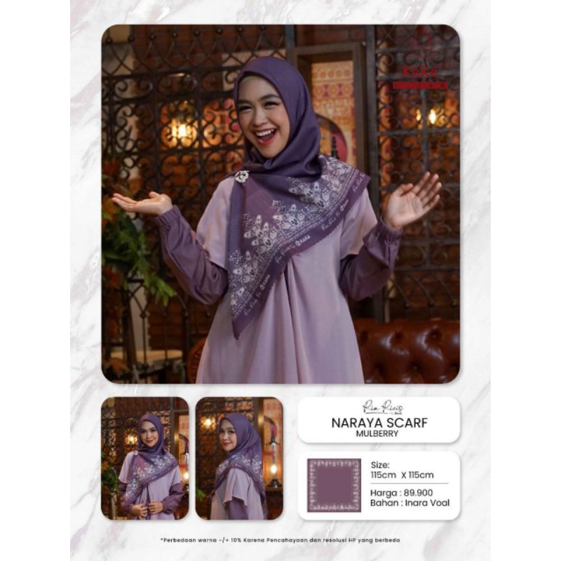 Hijab Ricis Naraya Scarf