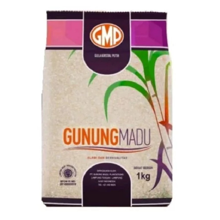 

gula pasir gmp gunung madu plantation 1 kg