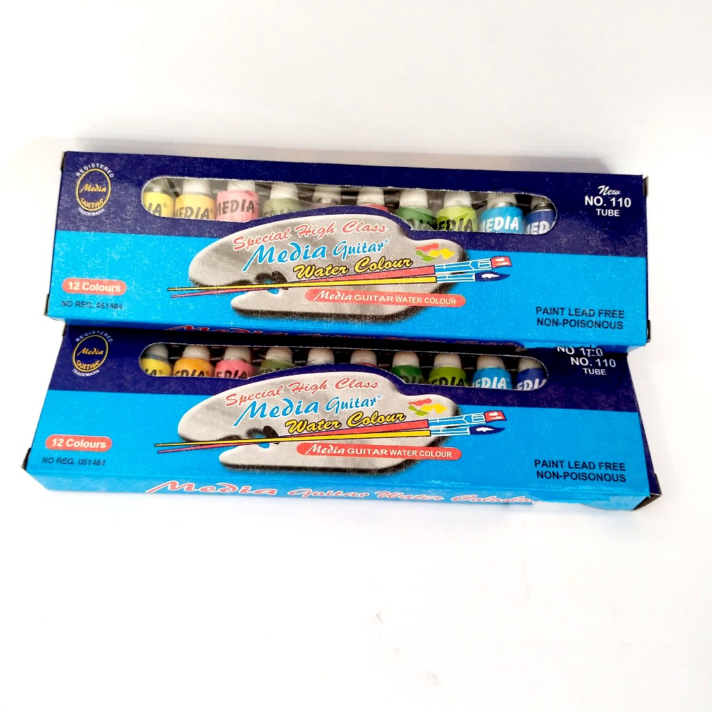 

Cat Air / Water Colour Media Guitar No 110 isi 12 warna