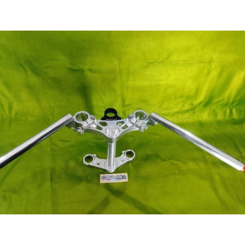 segitiga atas bawah stang ninja R victor almu cnc thailand