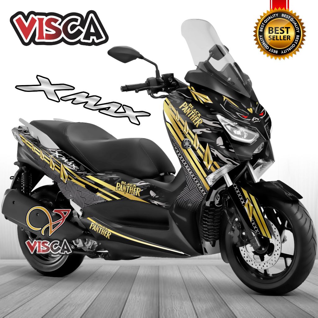 Decal XMAX 250 Full Body Dekal XMAX 250 Stiker XMAX 250 Variasi Full Body Striping XMAX 250 Variasi 