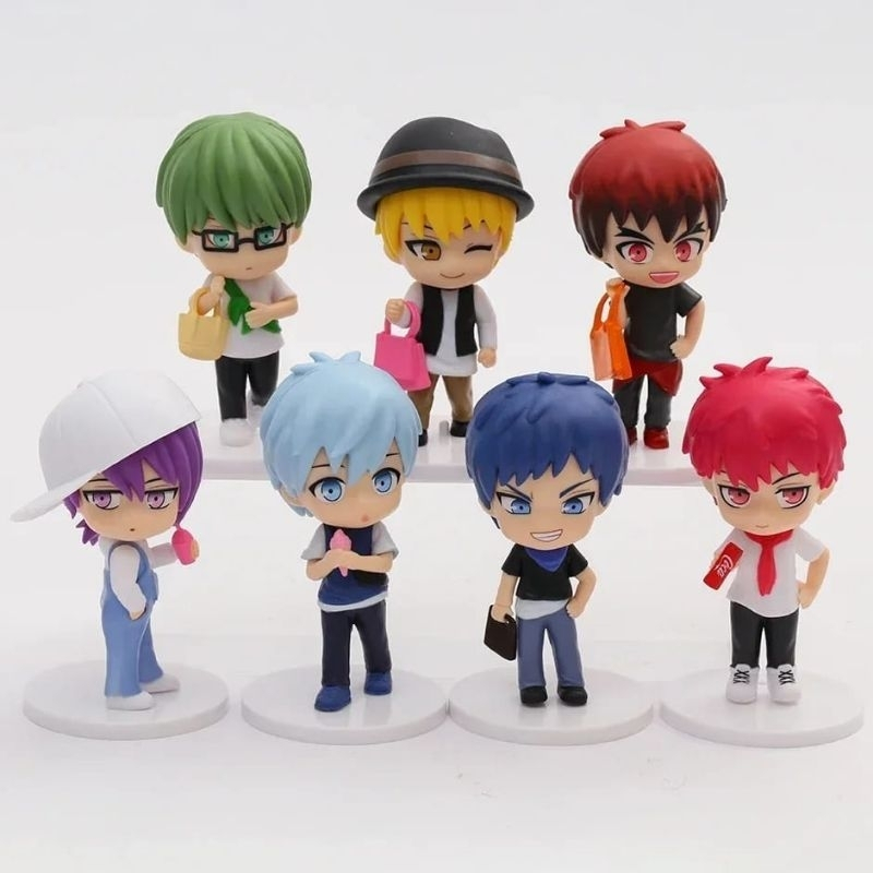 Action Figure kuroko No Basketball Casual Set Isi 7