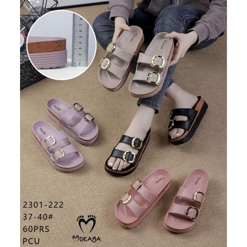 MOKAYA 2301/SANDAL SLIP ON KOREAN STYLE
