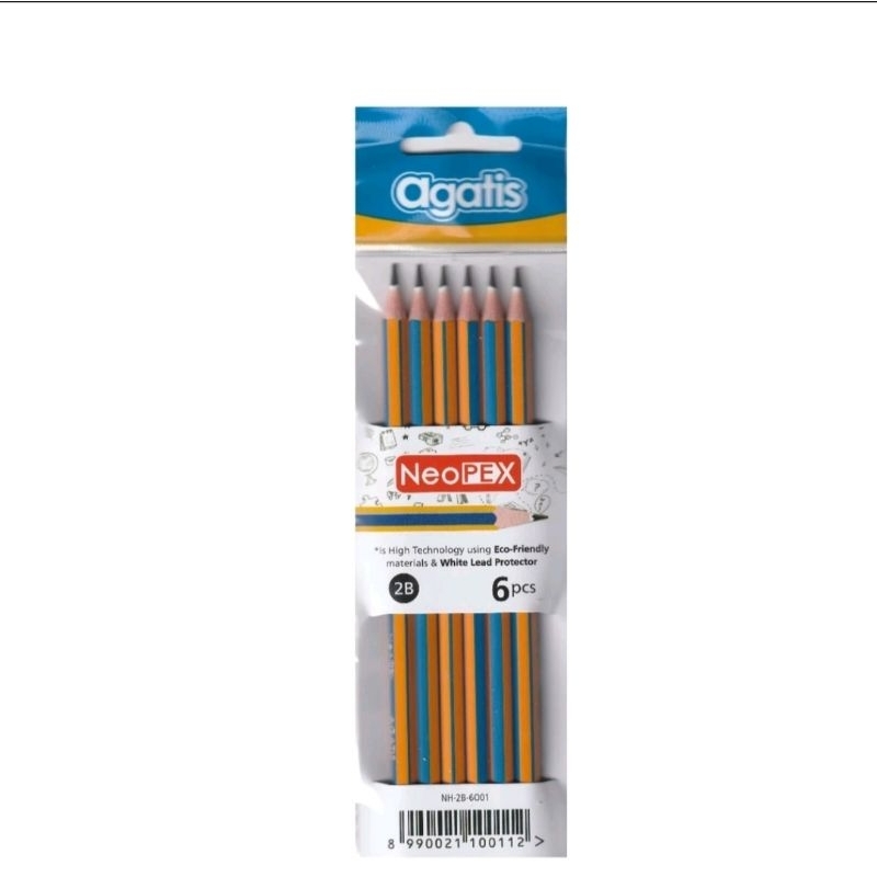 

Agatis Neopex Hexagonal Graphite Pensil 2B Set 6 NH-2B-6O01 JAKARTA UTARA JAKARTA BARAT