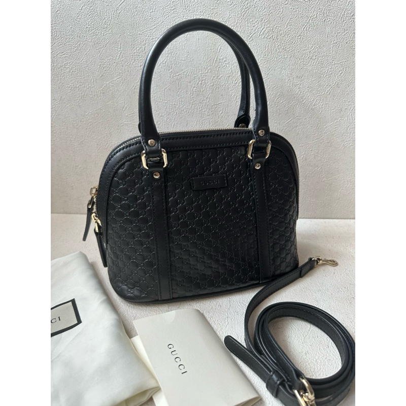 Preloved tas gucci alma dome