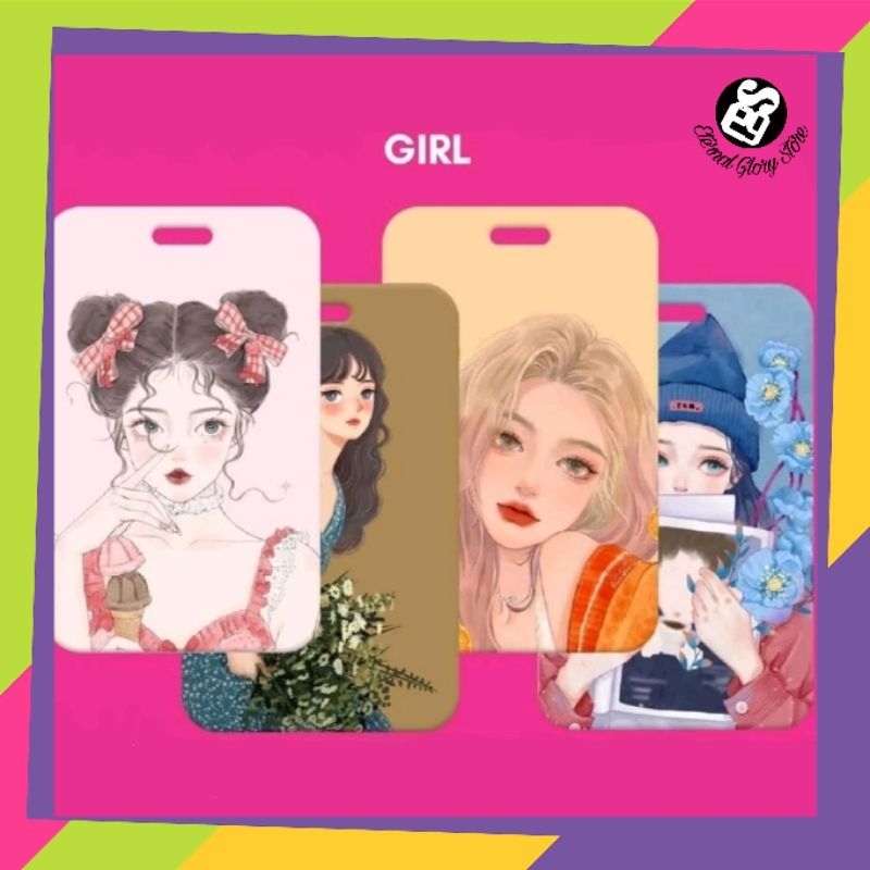 

NAME TAG EDISI GIRL / CARD HOLDER / lanyar karu