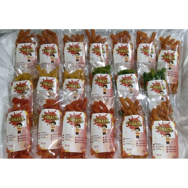 

D'Snack Makaroni Spiral Rumput laut