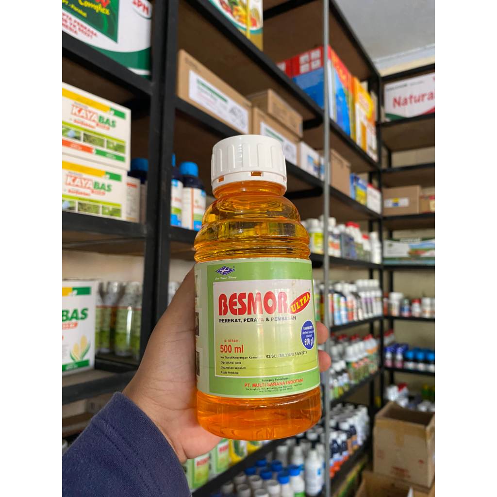 PEREKAT PESTISIDA BESMOR ULTRA 600SL kemasan 500ml