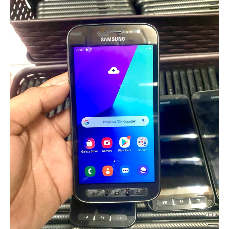 Samsung galaxy Xcover 4 jaringan 4G lte NFC 2/16GB second Hp Android Samsung Murah 4G ADA MINUS