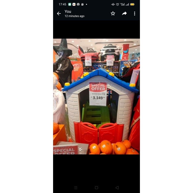 Prelove Big Play house + Perosotan Tobebe