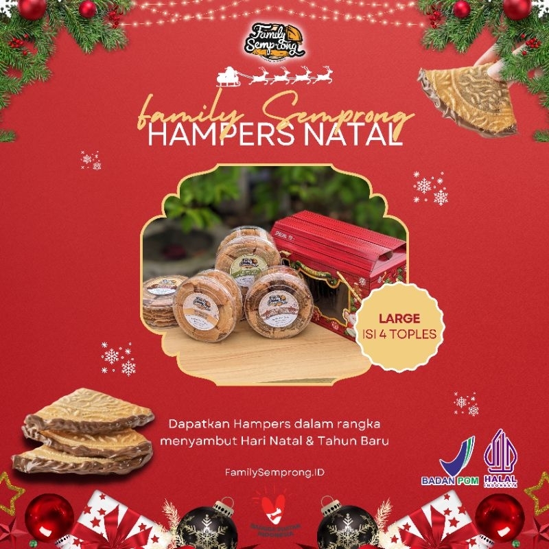 

HAMPERS NATAL ISI 4 FAMILY SEMPRONG (LARGE)