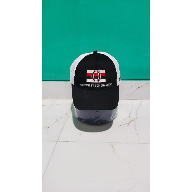 Topi Trucker Lawas Ottawa senator 1927 Stanley Cup NHL.
