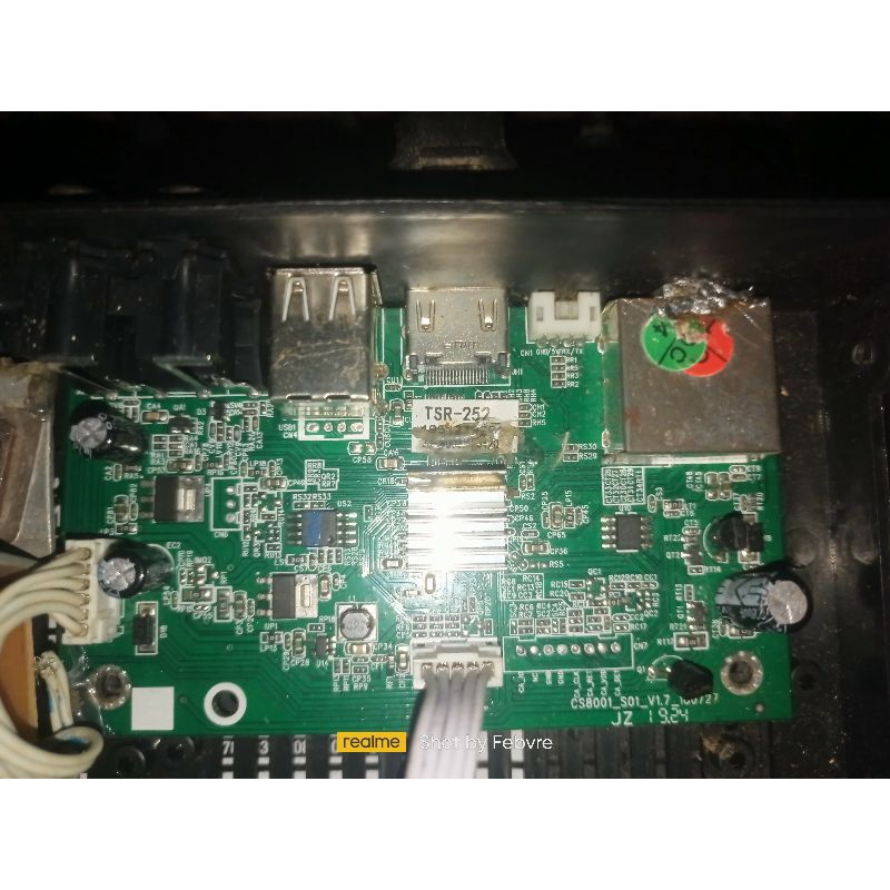 Mainboard Nex Parabola hitam