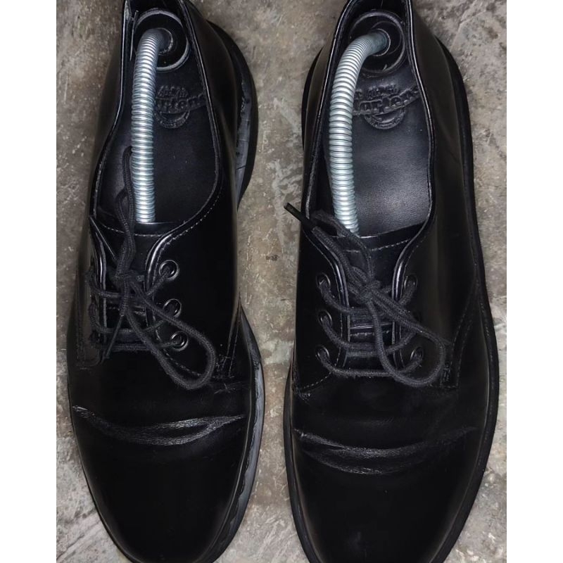 DR MARTENS 1461 MONO BLACK SMOOTH SIZE 42