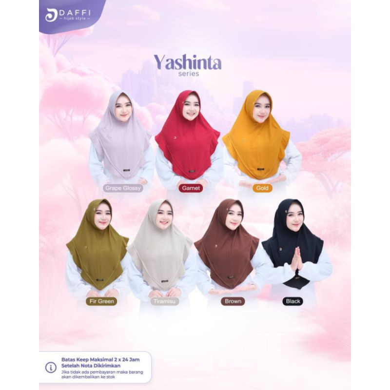 DAFFI - Yashinta series - daffi Yashinta - yashinta daffi - hijab daffi - hijab instan