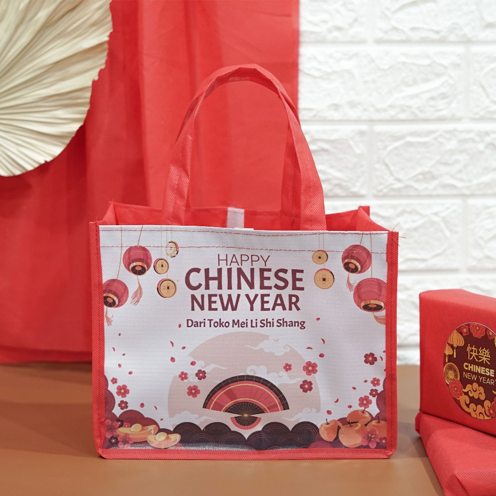 

Tas Souvenir Imlek Chinese New Year Goodie Bag Imlek Tas Imlek Custom