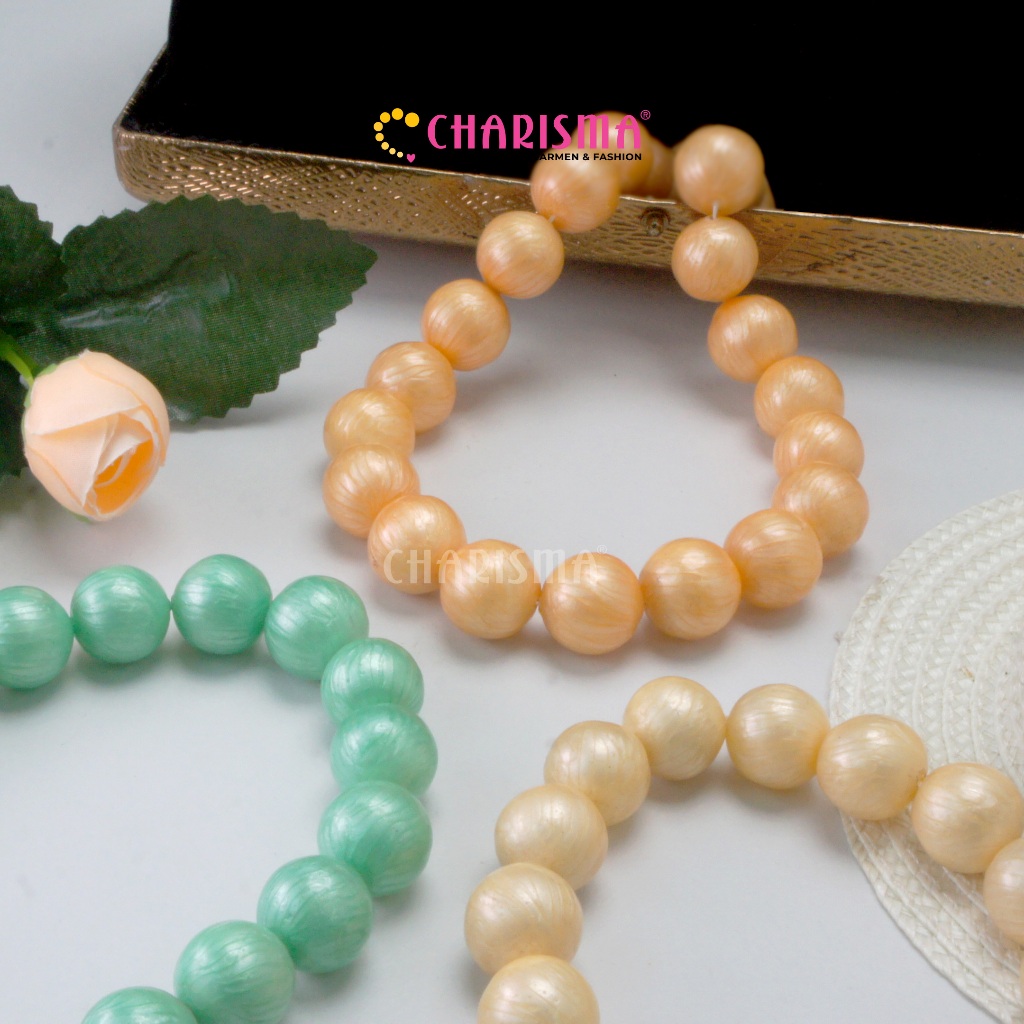 Charisma Mutiara Shell Pearll - Mutiara Kerang Warna Premium 14mm