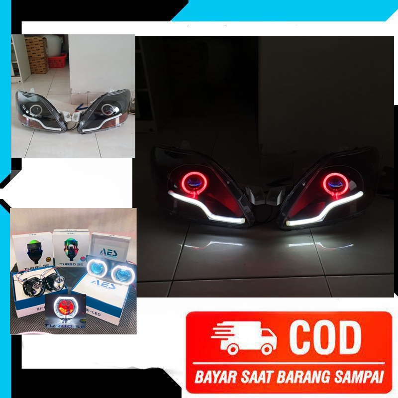Lampu Mobil Biled Vios Gen 2 Paket Lengkap