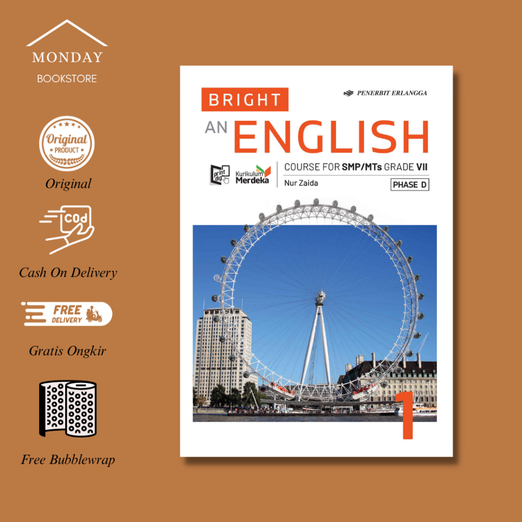 H3T BRIGHT 1 AN ENGLISH COURSE FOR SMP/MTS/KM