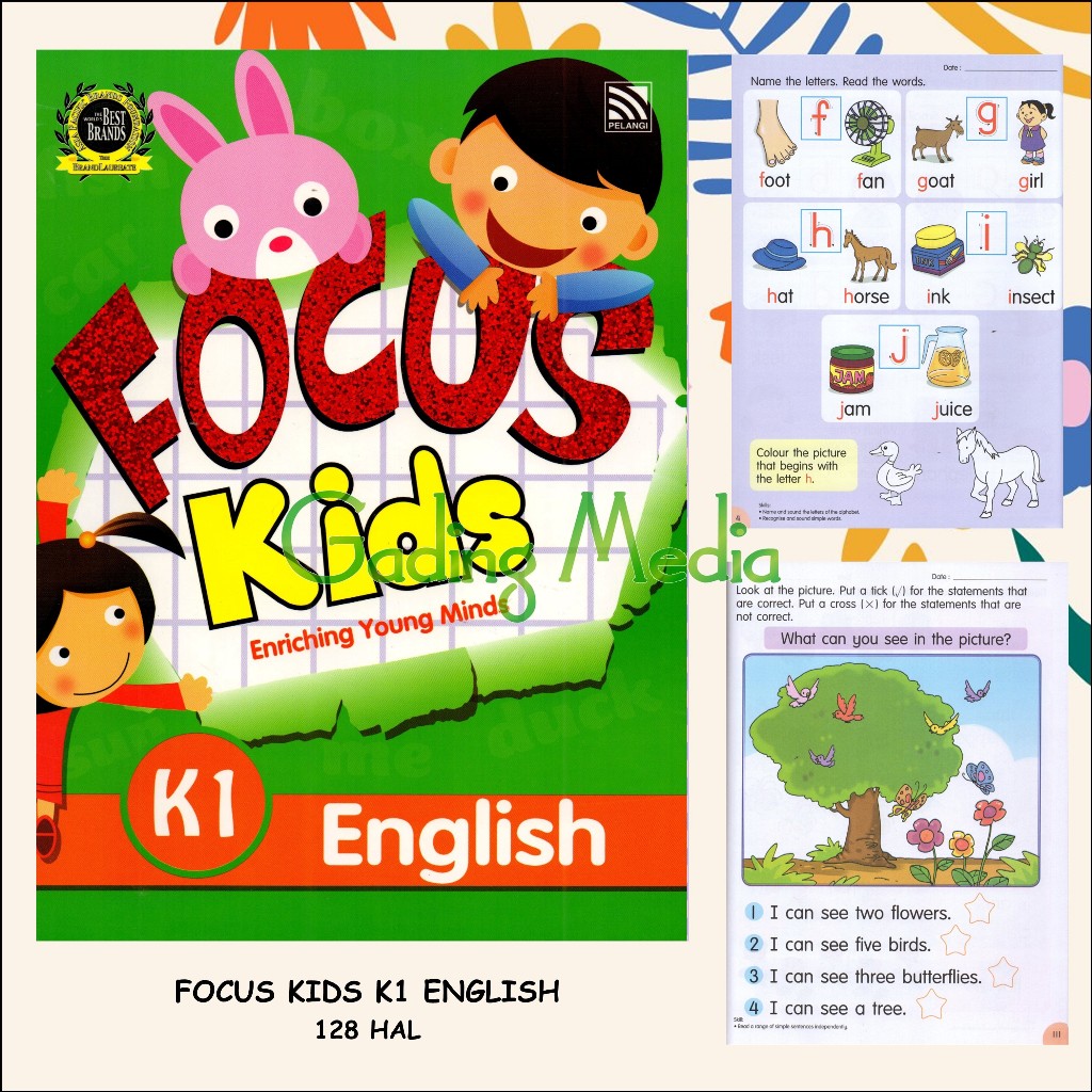 

KINDERGARTEN ASSESSMENT - Focus Kids English/Huawen K1 - K2