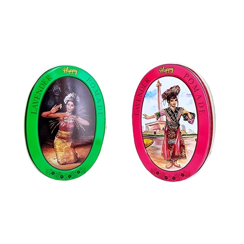 Happy Lavender Pomade 65 gr#Minyak Rambut Lavender#Minyak Rambut Pria