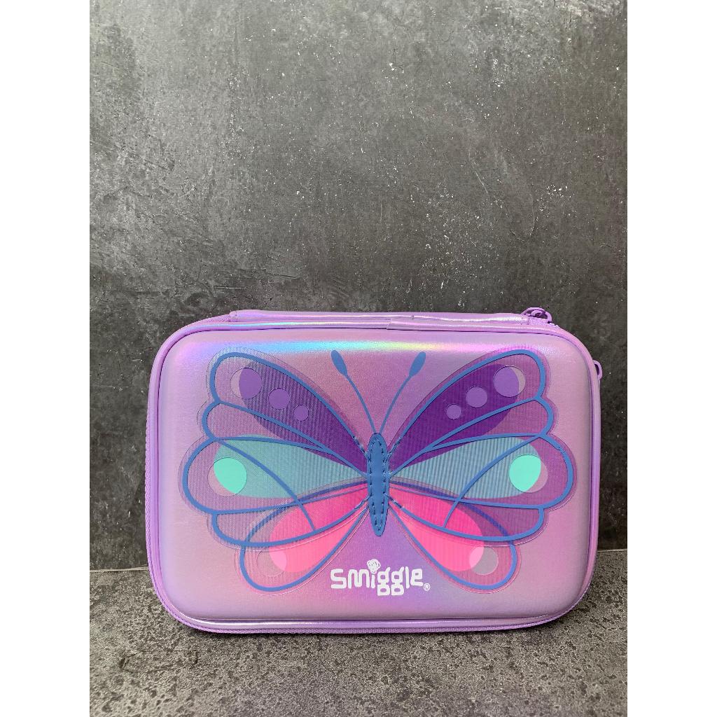 

SMIGGLE FLUTTER PENCILCASE HARDCASE BUTTERFLY - TEMPAT PENSIL SMIGGLE